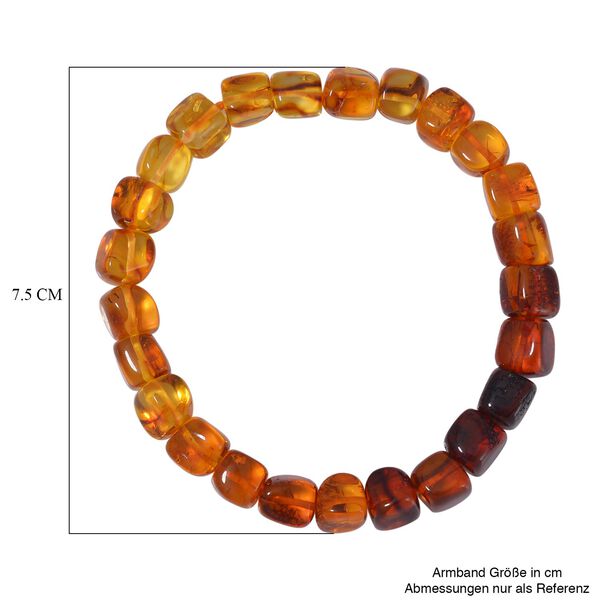 Flexibeles Bernstein-Armband - 62,20 ct. image number 4