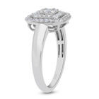 Diamant Ring 925 Silber platiniert  ca. 0,25 ct image number 3