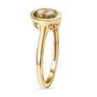 AAA Natürlicher, goldener Tansanit-Ring, 585 Gold  ca. 1,00 ct image number 4