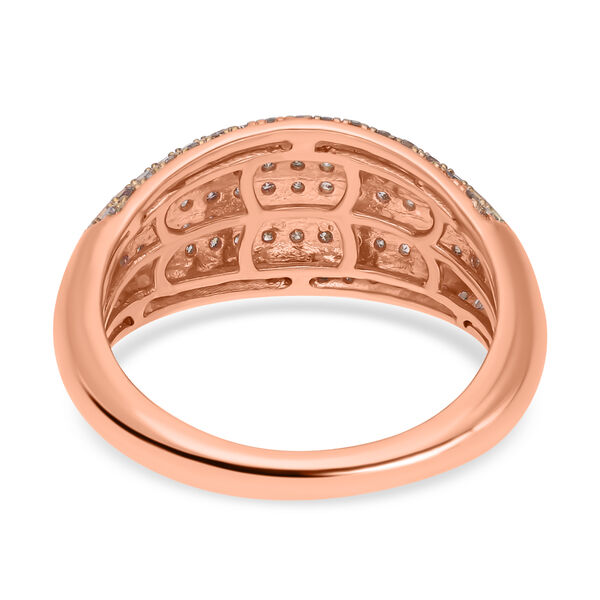 Nat&uuml;rlicher Champagner Diamant-Ring - 0,50 ct. image number 5