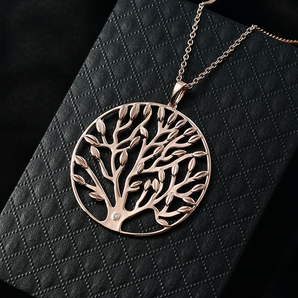 EVER TRUE Weißer Diamant Schmuckset ca. 50 cm ca. image number 1