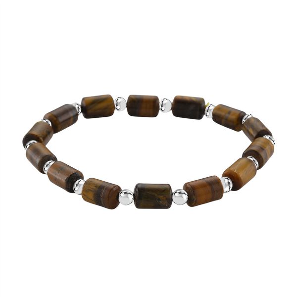 3er Set - Gelbes Tigerauge, Erstellt weißes Katzenaugen Armband, ca. 175.00 ct image number 10