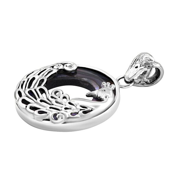 Royal Bali Kollektion- Abalone Muschel Anh&auml;nger - 6 ct. image number 3