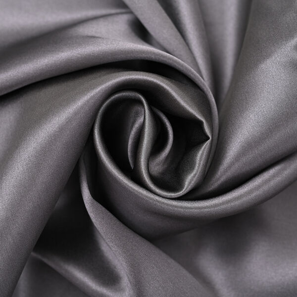 SERENITY NIGHT: Premium-Kollektion, 2er-Set - Kissenbez&uuml;ge aus 100% Maulbeerseide, Schwarz&nbsp; image number 7