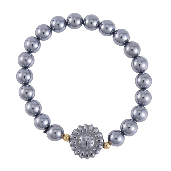 Terahertz Armband ca. 18 cm Standard gelb vergoldet ca. 84,00 ct.