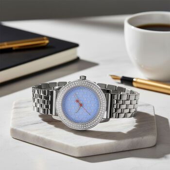 WILLIAM HUNT - Schweizer Uhrwerk, Saphirglas, Moissanit, Uhren 316L Edelstahl