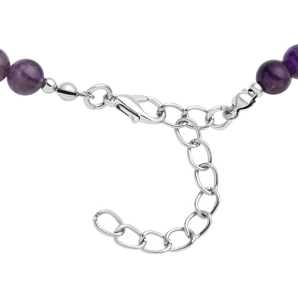 Afrikanische Amethyst-Halskette, 45 cm - 165 ct. image number 4