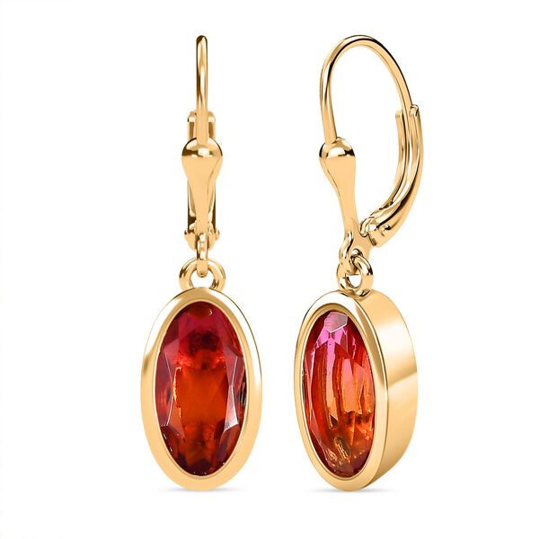 Sunset Triplett Quarz Ohrringe - 4,76 ct.