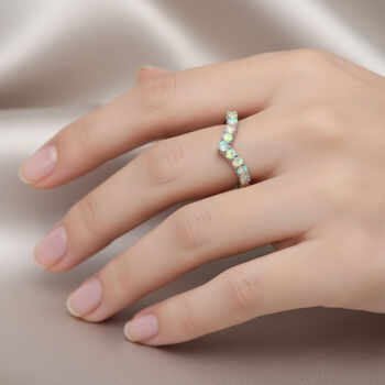 D'Joy nat&uuml;rlicher, &auml;thiopischer Welo Opal Ring - 0,44 ct.