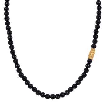 Shungit Halskette, 50 cm - 194 ct.