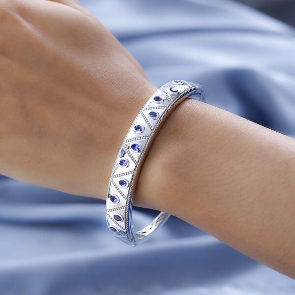 Tansanit Armreif, 20cm - 1,79 ct. image number 2