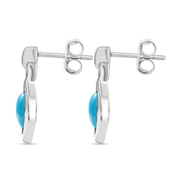 D'Joy AA Sleeping Beauty T&uuml;rkis Ohrringe - 1,32 ct. image number 4