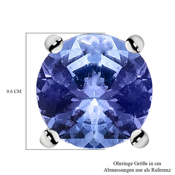 Tansanit Ohrstecker - 0,92 ct. image number 5