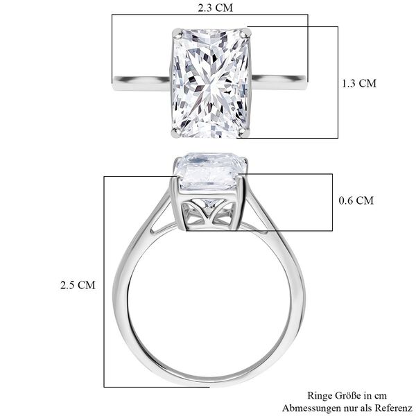 LUXURIANT VS-EF Labor Diamant Ring - 5 ct. image number 5