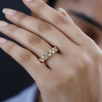 Moissanit Ring - 0,90 ct.