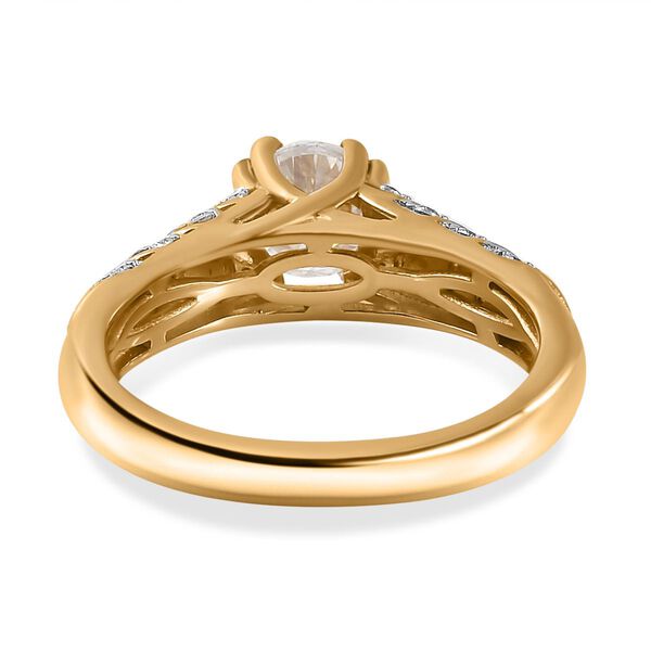 Moissanit Ring - 1,22 ct. image number 6