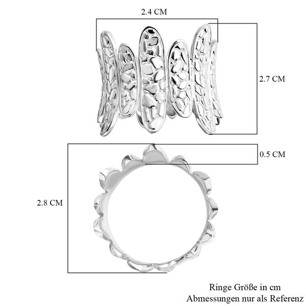 D'Joy 925 Silber Ring (Größe 17.00) ca. 10,56g image number 5
