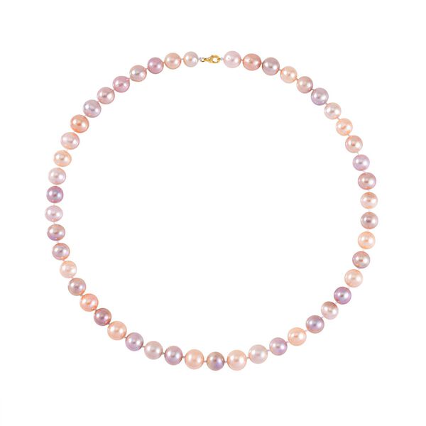 Mehrfarbige S&uuml;&szlig;wasserperlen-Halskette