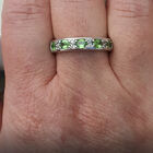 Tsavorite Granat und Zirkon Bandring - 0,90 ct. image number 0