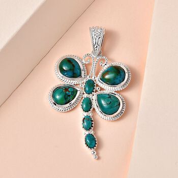 Sierra Nevada T&uuml;rkis Libelle Anh&auml;nger- 8,64 ct.