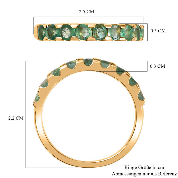 Kagem sambischer Smaragd-Ring - 1,06 ct. image number 7