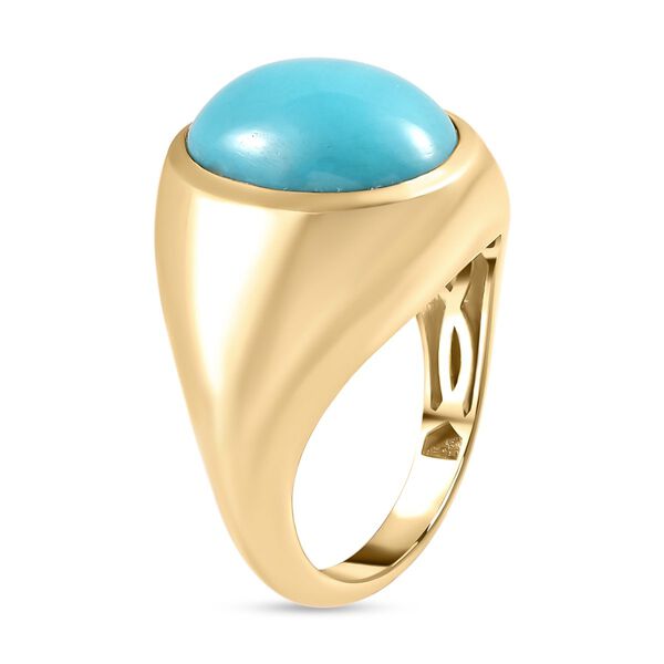 Amerikanischer, natürlicher Sleeping Beauty Türkis-Ring - 5,26 ct. image number 5