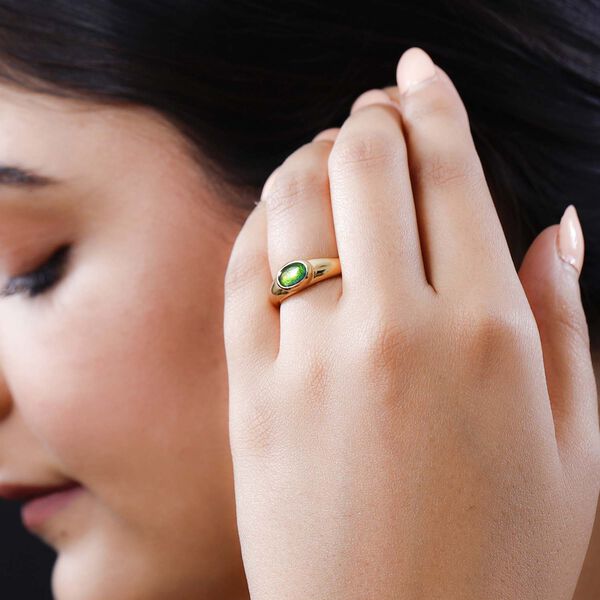 Kanadischer Ammolit-Ring - 0,80 ct. image number 3