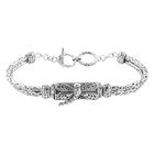 Royal Bali Kollektion - Borobudur-Armband, ca. 19 cm, 925 Silber ca. 23,10g image number 0