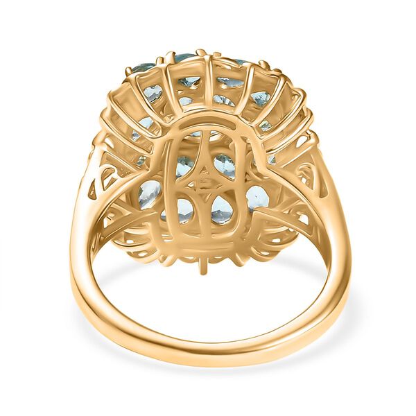 EverTrue blauer Apatit zweifarbiger Ring - 3,22 ct. image number 6