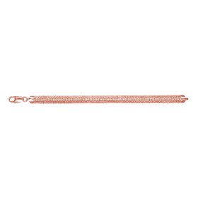 925 Silber rosévergoldet Armband ca. 19 cm ca. 14,65g