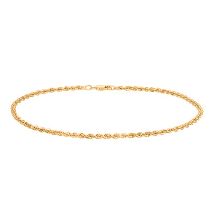585 Gold Anklet ca. 25.5 cm ca. 1,00g