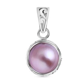Royal Bali Kollektion - Rosa Mabe Perle Anhänger