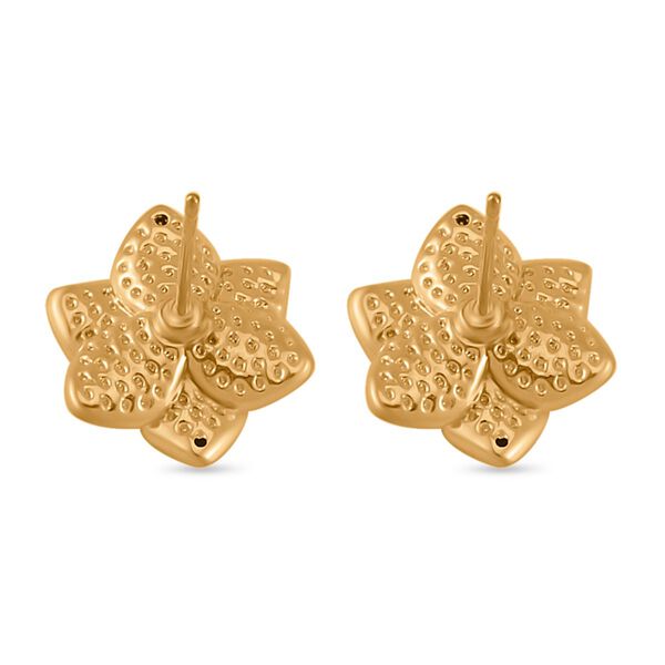 Florale Ohrringe in 750 Gold image number 5