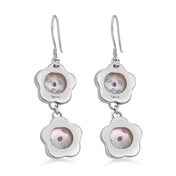 Sajen Silver- Afrikanische Amethyst und Perlmutt-Ohrringe - 0,44 ct. image number 5