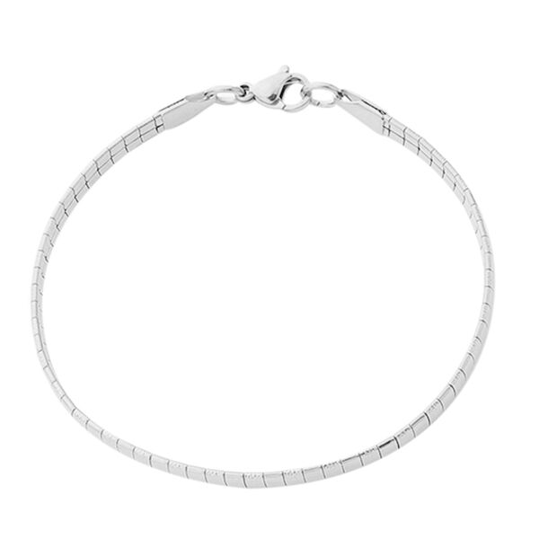 3er-Set, Halskette, Armband und Ohrringe in Silberton image number 6