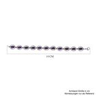 Afrikanisches Amethyst-Armband, 19 cm - 9,14 ct. image number 4