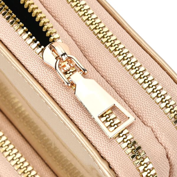 Elegante Umh&auml;ngetasche mit RFID-Schutz, Gold image number 7