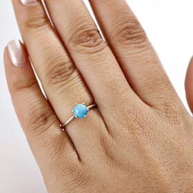 AA Sleeping Beauty Türkis Ring - 0,84 ct.