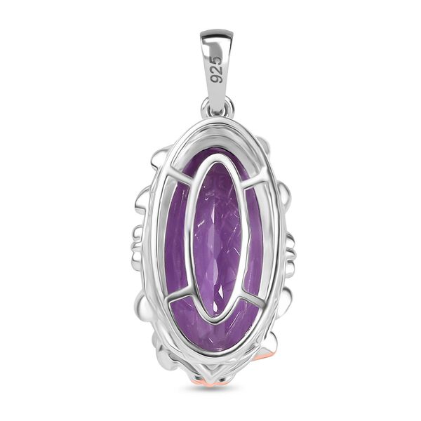 AA Rose De France Amethyst Anhänger - 8,31 ct. image number 5
