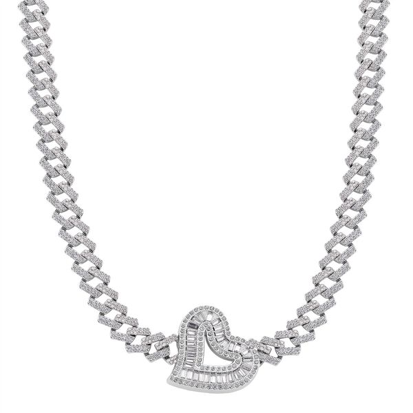 Weißer Kristall Halskette ca. 50 cm Standard image number 0