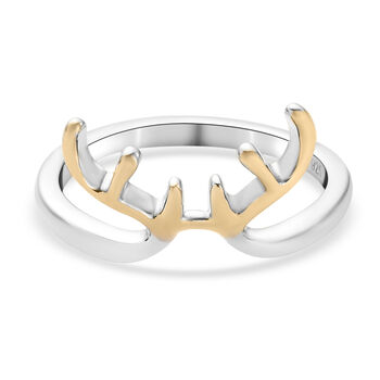 Ring 925 Silber Bicolor (Gr&ouml;&szlig;e 16.00)