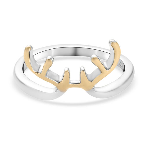 Ring 925 Silber Bicolor image number 0
