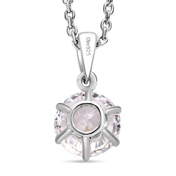 Zirkonia Anh&auml;nger mit 50cm Kette - 1,50 ct. image number 6