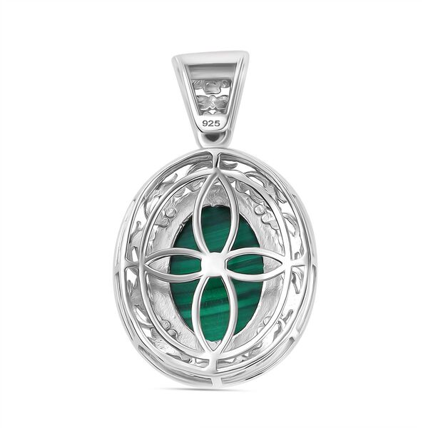 Malachit Anh&auml;nger - 15,54 ct. image number 5