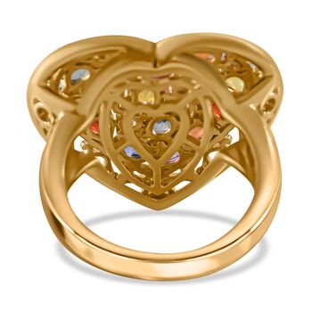 Regenbogen Saphir Ring - 3,46 ct.