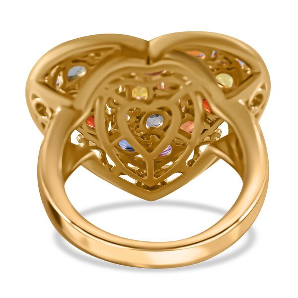 Regenbogen Saphir Ring - 3,46 ct. image number 3
