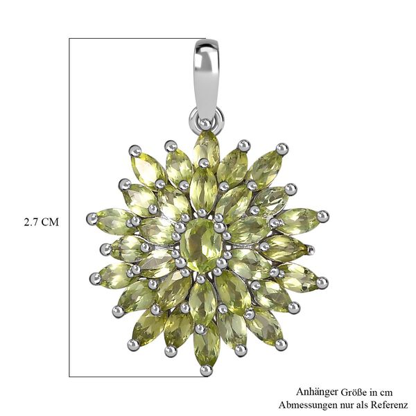 Peridot Anh&auml;nger - 2,58 ct. image number 6