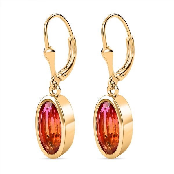 Sunset Triplett Quarz Ohrringe - 4,76 ct. image number 5