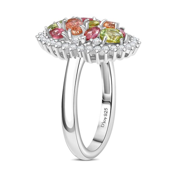 D'Joy AAA Multi-Calabar-Turmalin und Zirkon Ring - 1,91 ct. image number 3
