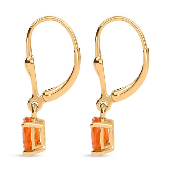 AAA Blaze-Feueropal Ohrringe - 0,60 ct. image number 4